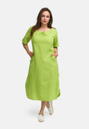 Robe en lin en ligne A 'Venti'