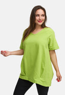 Longshirt línéadaigh i siléide balún 'Venti'