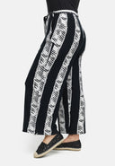 Pantalón recto elástico de viscosa 'Sovana'