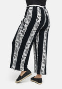 Pantalón recto elástico de viscosa 'Sovana'