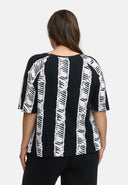 Prostokątna koszulka z lekkiego elastycznego materiału wiskozowego 'Sovana'