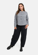 'Juline' Blusenjacke – Denim mit Stretch, feminin & modern