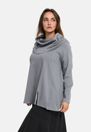 Chemise 'Juline' – Denim avec stretch en ligne A fluide