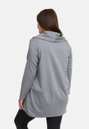 'Juline' tunique – longue, silhouette en O & avec stretch