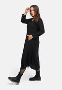 Sukienka w kształcie litery A z marszczeniem 'Ferina'