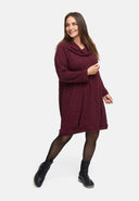 Elegante vestido de viscosa elástica 'Floréa'