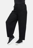 Wide Pants with Structured Pattern 'Noira'