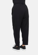 Spodnie z wiązanym paskiem z mieszanki konopi i bawełny 'Elure'