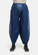 Szerokie spodnie z premium denimu 'Indiga'