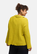 'Marella' Bluse – Baumwollmix, Strukturstoff