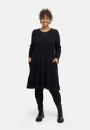 'Marella' Kleid – Baumwollmix, A-Linie