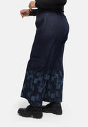 Spodnie „Nila” – ciemny denim, fason bombka