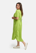 Vestido de linho em linha A 'Venti'