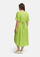 Vestido de linho em linha A 'Venti'