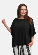 Camiseta arejada com mangas de morcego 'Sovana'