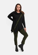 Tunica 'Seriva' – Linea ad A con colletto a scialle & pannello diagonale