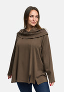 Camisa 'Lunava' – con elasticidad en línea A fluida