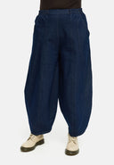 Pantalón 'Amira' – globo, denim oscuro y super elástico