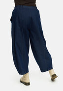 Pantalón 'Amira' – globo, denim oscuro y super elástico