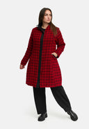 Mantello 'Merry' – foderato, festivo e lusinghiero a linea ad A