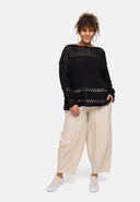 'Cotture' Striktrøje – Blød Berøring, Stilfuldt Snit & Luftig