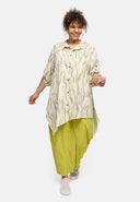 Tunika-bluzka 'Livia' – lekka, luźno dopasowana i artystycznie wzorzysta