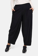 Spodnie 'Livia' – Szeroki krój, czysty design, i elastyczność