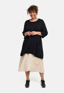 'Livia' Nederdel – A-linje, asymmetrisk & strækbar