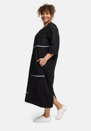 Sukienka midi 'Saria' – czysta, wygodna i naturalna