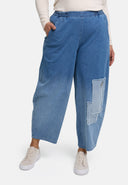 Spodnie 'Sky' – Premium-Dżins, Naszywka i Rozciągliwość