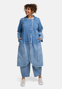 Płaszcz 'Sky' – Wysokiej jakości dżins, cieniowane barwienie i rozciągliwość