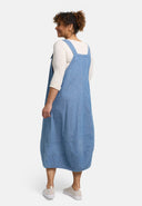 'Mara' Latzkleid V-Ausschnitt, Midi-Länge & Everyday-Chic