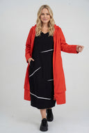 'Saria' Midikleid – clean, bequem & natürlich