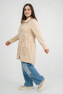 'Livia' Übergangs-Parka – weich, detailverliebt & modern