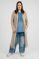 'Cotture' Long Cardigan – Soft Touch, Stilvoller Schnitt & luftig