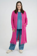 'Cotture' Long Cardigan – Soft Touch, Stilvoller Schnitt & luftig